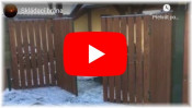Video se skládací bránou