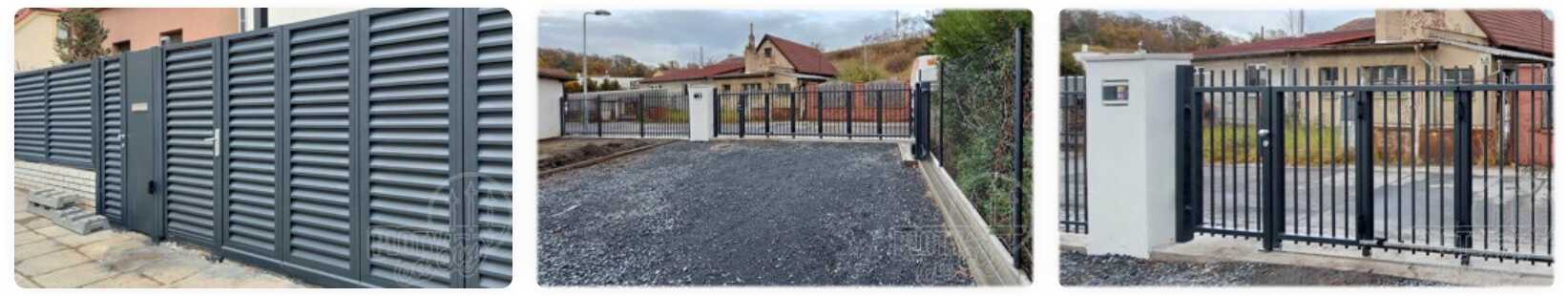 Vjezdová brána sekční 02