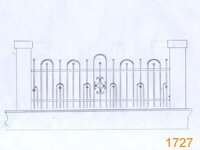 1727 - Design plotového dílce typu MODERN plot, ploty, atypický plot