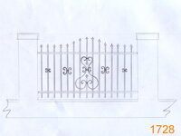1728 - Design plotového dílce plot, ploty