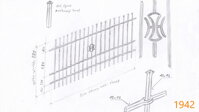 plot, ploty, kovový plot, kovové ploty, kovaný plot