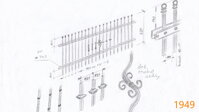 1949 - Kovový plot PREMIUM plot, ploty, kovový plot, kovové ploty, kovaný plot