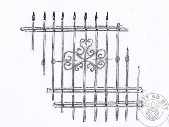 Zdobení kovových plotů, vstupních branek a vjezdových bran