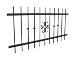 Kovový plot Premium TVA SP21 SINGLE