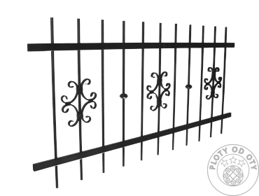 Kovový plot Standard+ TVE SP22 HARMONY